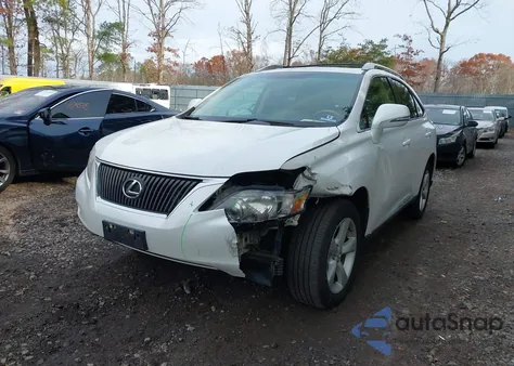 2010 Lexus Rx 350 z USA, uszkodzony, nr VIN 2T2BK1BA8AC069388